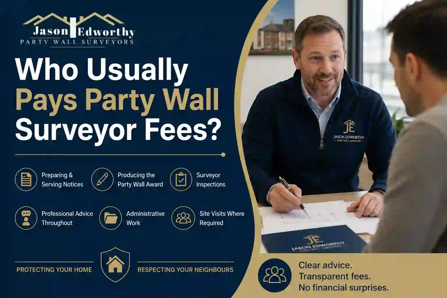 Who Usually Pays Party Wall Surveyor Fees Stanford-le-Hope?